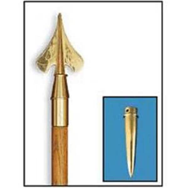Annin Flagmakers Annin Flagmakers 555810 8 ft. X 1-.16 in. Guidon Staff with Brass Ornament & Bottom Ferrule 555810 - main